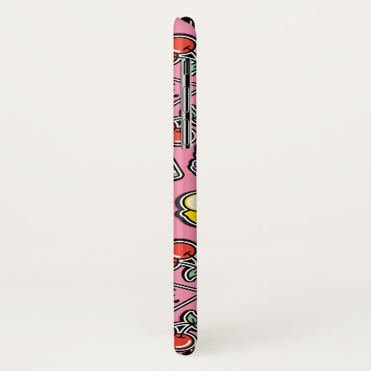 Fruchtaufkleber Elmo & Abby Cadabby Muster Case-Mate iPhone Hülle (Hinten/Links)