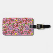 Fruchtaufkleber Elmo & Abby Cadabby Muster Gepäckanhänger (Vorderseite horizontal)