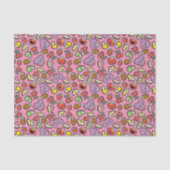 Fruchtaufkleber Elmo & Abby Cadabby Muster Seidenpapier (Vorderseite)