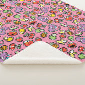 Fruchtaufkleber Elmo & Abby Cadabby Muster Sherpadecke (3/4)