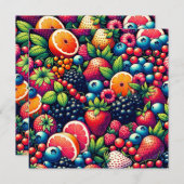 Fruchtbare Harmonie: Eine Symphonie der Fülle der Einladung (Vorne/Hinten)