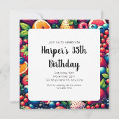 Fruchtbare Harmonie: Eine Symphonie der Fülle der Einladung (Rückseite)