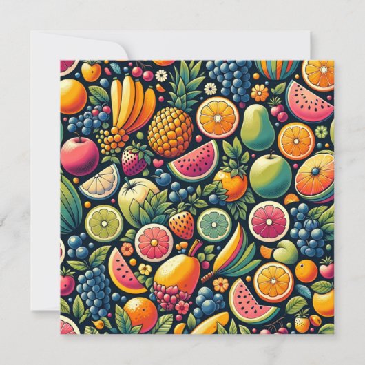 Fruchtbare Harmonie: Eine Symphonie der Fülle der Einladung (Vorderseite)