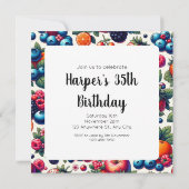 Fruchtbare Harmonie: Eine Symphonie der Fülle der  Einladung (Rückseite)