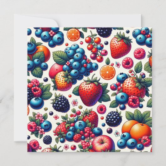 Fruchtbare Harmonie: Eine Symphonie der Fülle der  Einladung (Vorderseite)