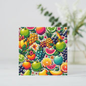 Fruchtbare Harmonie: Eine Symphonie der Fülle der Einladung (Stehend Vorderseite)