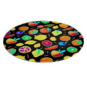 Fruchtbare Neon-Visionen-Design Schneidebrett (Ecke)