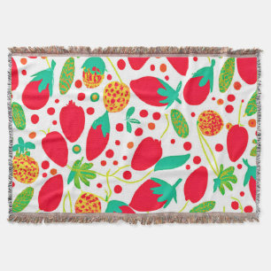 Fruchtbare Palette Vivid Muster Decke