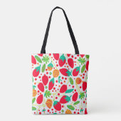 Fruchtbare Palette Vivid Muster Tasche (Rückseite)