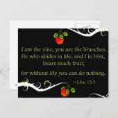 Fruchtbarer Geist Postkarte (Vorne/Hinten)