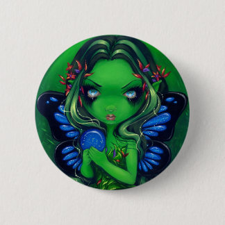 "Fruchtbarer grüner" Knopf Button