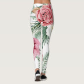 Fruchtbarer Sommer-Schal Leggings (Rückseite)