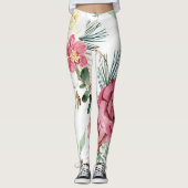 Fruchtbarer Sommer-Schal Leggings (Vorderseite)