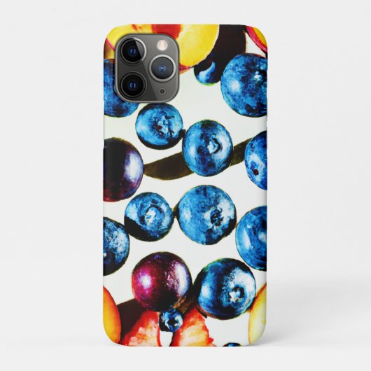 Fruchtbares, lebendiges Muster Case-Mate iPhone Hülle (Rückseite)