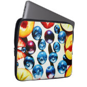 Fruchtbares, lebendiges Muster Laptopschutzhülle (Vorne Rechts)