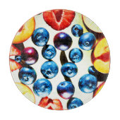 Fruchtbares, lebendiges Muster Schneidebrett (Vorderseite)