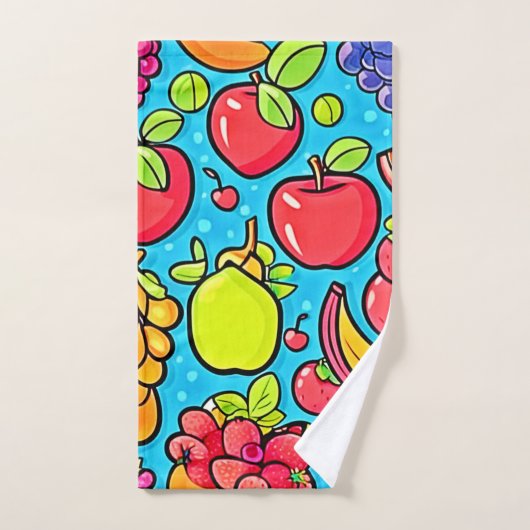 Fruchtbares Musterdesign Badhandtuch Set (Handtuch)