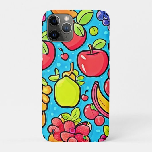 Fruchtbares Musterdesign Case-Mate iPhone Hülle (Rückseite)