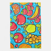 Fruchtbares Musterdesign Geschirrtuch (Vertikal)