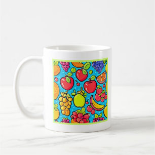 Fruchtbares Musterdesign Kaffeetasse
