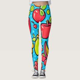 Fruchtbares Musterdesign Leggings