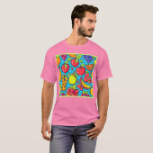 Fruchtbares Musterdesign T-Shirt (Vorne ganz)