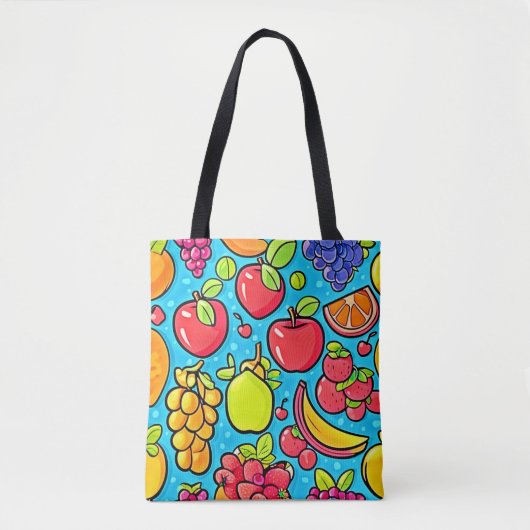 Fruchtbares Musterdesign Tasche (Vorderseite)