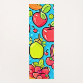 Fruchtbares Musterdesign Yogamatte (Vorderseite)