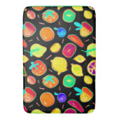Fruchtbares Neon Visions Design Badematte (Vorderseite Vertikal)