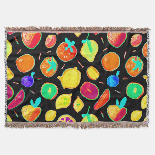 Fruchtbares Neon Visions Design Decke (Vorderseite)