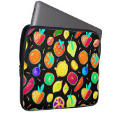 Fruchtbares Neon Visions Design Laptopschutzhülle (Vorne Rechts)