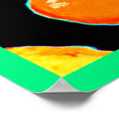 Fruchtbares Neon Visions Design Poster (Ecke)