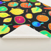 Fruchtbares Neon Visions Design Sherpadecke (3/4)