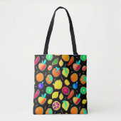 Fruchtbares Neon Visions Design Tasche (Vorderseite)