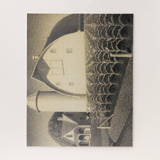 Fruchtbarkeit, Iowa von Grant Wood Puzzle (Vertikal)