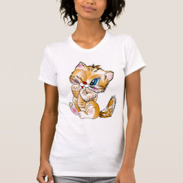 Fruchtbarkeit von Katzen mit roten roten Nasen T-Shirt