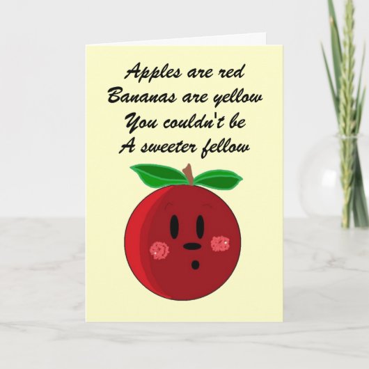 Fruchtbarkeitskarte Karte (Vorderseite)