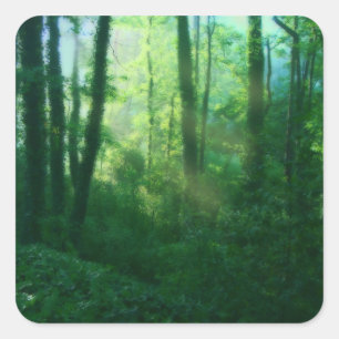 Fruchtbarkeitskleber Quadratischer Aufkleber