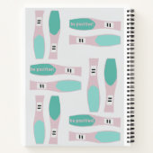 Fruchtbarkeitsstudie Positive Schwangerschaft Jour Notizblock (Rückseite)