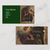 FRUCHTBAUERN DER SAISON Rustikal, grün braun Visitenkarte (Vorne/Hinten)