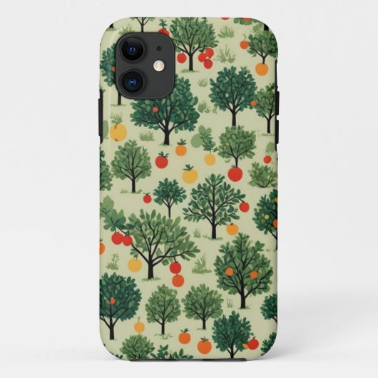 Fruchtbaummuster Case-Mate iPhone Hülle (Rückseite)