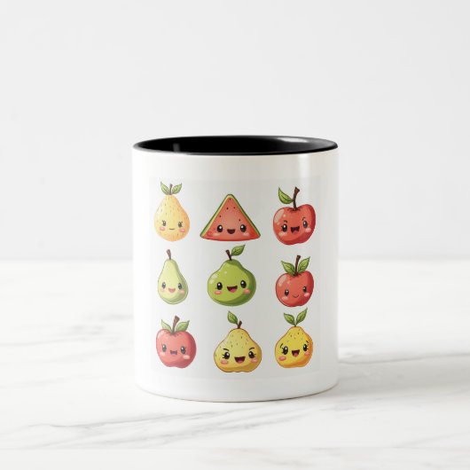 Fruchtbecher Zweifarbige Tasse (Mittel)