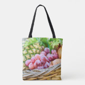 Fruchtbild auf Tragetasche Tasche (Rückseite)