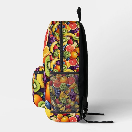 Fruchtblast Bedruckter Rucksack (Rechts)