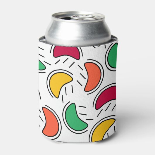 Fruchtbonbons-Muster Dosenkühler (Kanne Vorderseite)