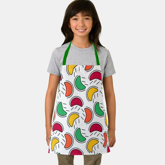 Fruchtbonbons-Muster Schürze (Insitu)