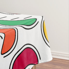 Fruchtbonbons-Muster Tischdecke