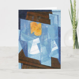 Fruchtbowl von Juan Gris, Vintager Kubismus Stilll Karte