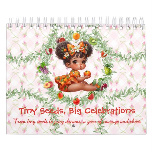 Früchtchen-Baby-Launische Mädchen im Fruchtkleid-K Kalender (Titelbild)