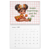 Früchtchen-Babys-Launenhafte-Mädchen-in-Fruchtklei Kalender (Jan 2027)